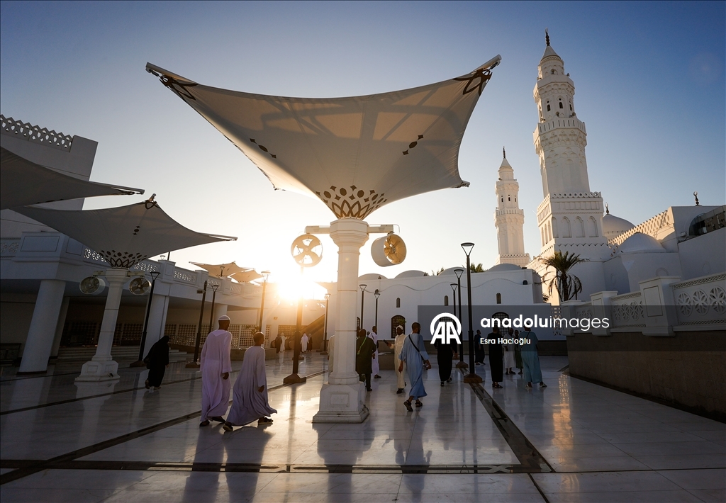 Hajj pilgrims continue their journey by visiting sacred sites in Medina