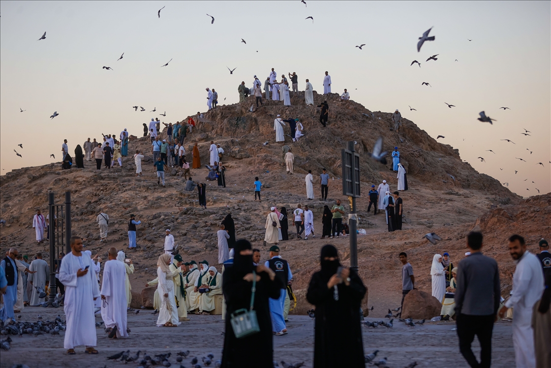 Hajj pilgrims continue their journey by visiting sacred sites in Medina