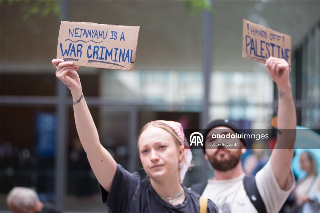 Жители Чикаго протестуют против ударов Израиля по Ирану