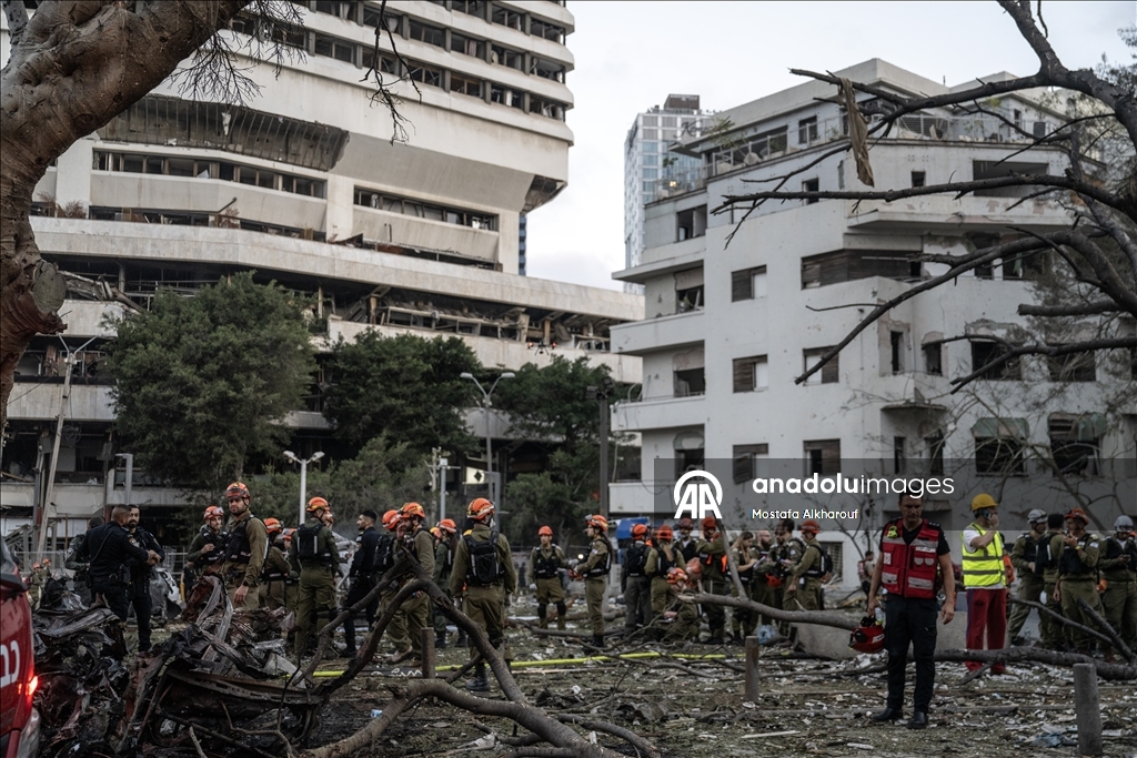 İsrail'in İran'a yönelik hava saldırıları devam ediyor 46