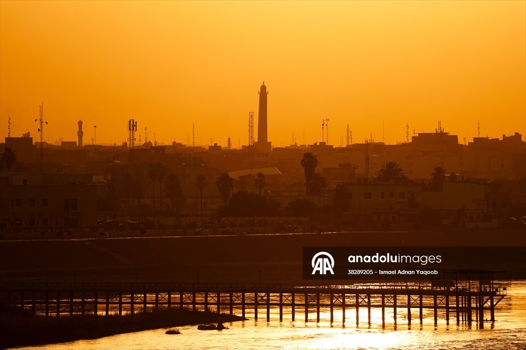 Atardecer en Mosul, Irak  1