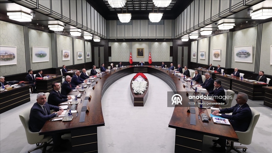 Cumhurbaşkanlığı Külliyesi'nde Kabine Toplantısı