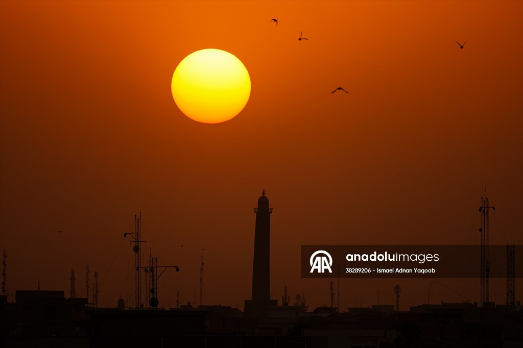 Atardecer en Mosul, Irak  2