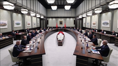 Cumhurbaşkanlığı Külliyesi'nde Kabine Toplantısı