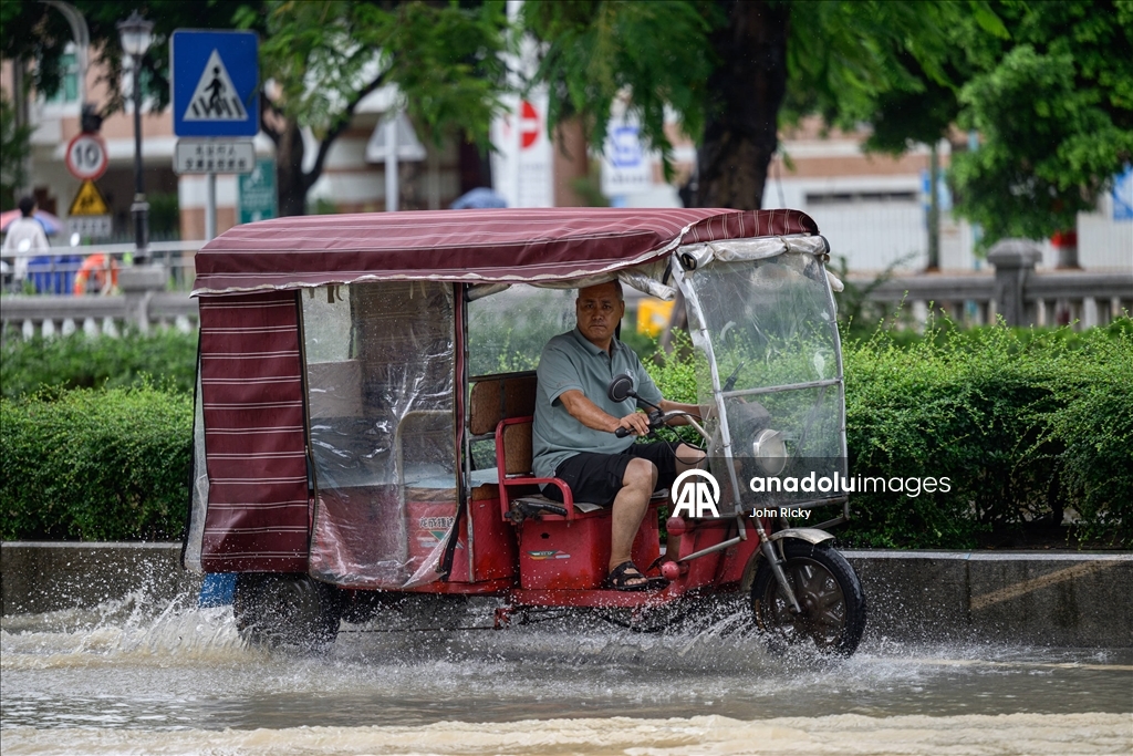 Kelebek Tayfunu sonrası Çin'in Guangdong eyaletinde hayat olumsuz etkilendi