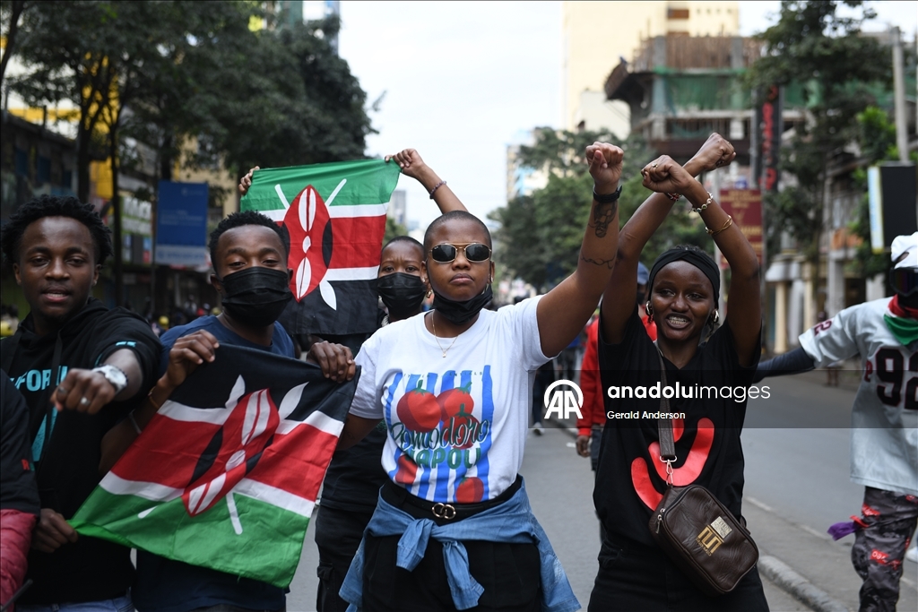 Protests over the death of blogger Albert Ojwang in Kenya