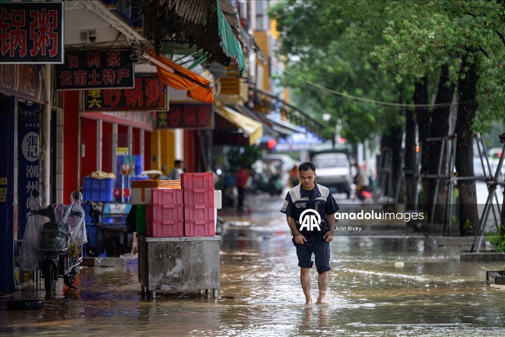 Kelebek Tayfunu sonrası Çin'in Guangdong eyaletinde hayat olumsuz etkilendi