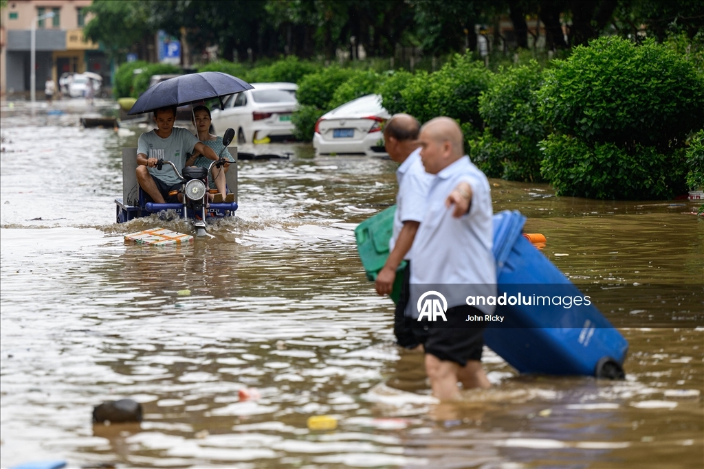 Kelebek Tayfunu sonrası Çin'in Guangdong eyaletinde hayat olumsuz etkilendi