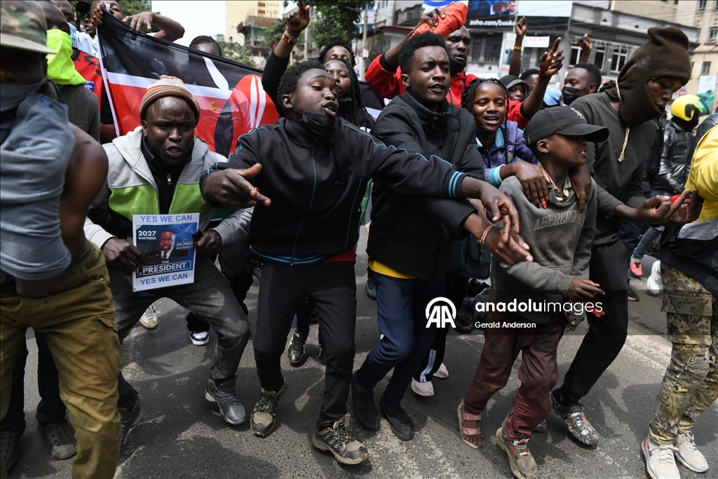 Protests over the death of blogger Albert Ojwang in Kenya