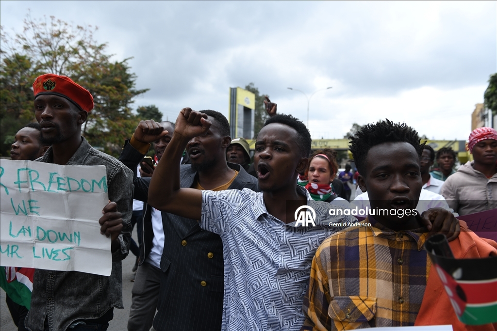Protests over the death of blogger Albert Ojwang in Kenya