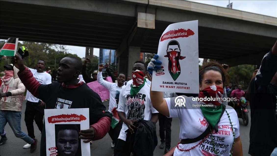 Protests over the death of blogger Albert Ojwang in Kenya