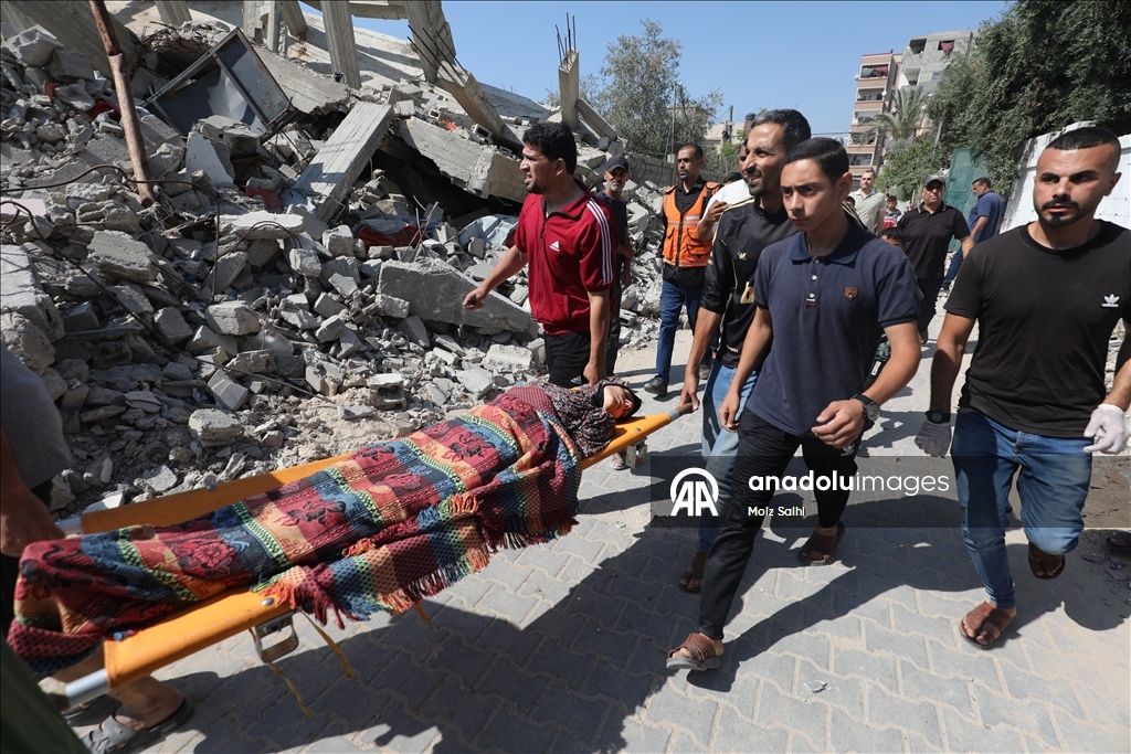 İsrail'in Gazze'ye yönelik saldırıları sürüyor