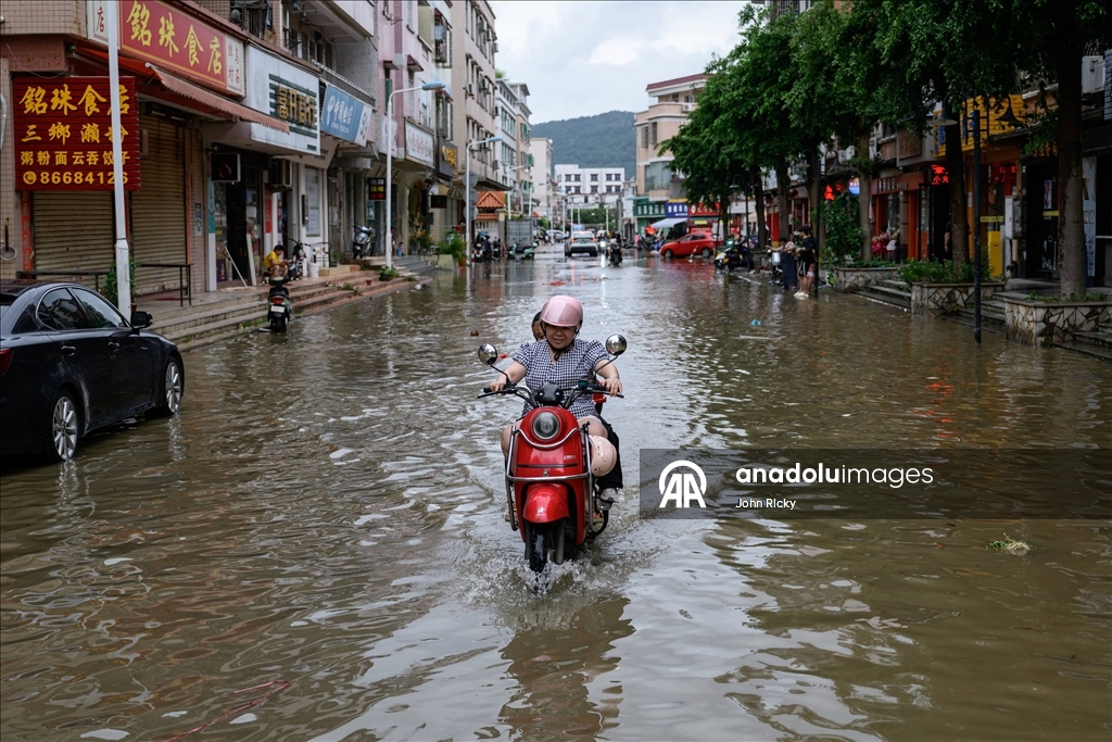 Kelebek Tayfunu sonrası Çin'in Guangdong eyaletinde hayat olumsuz etkilendi