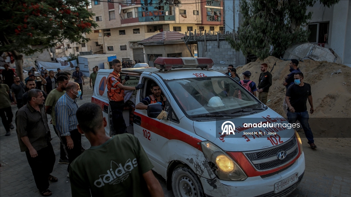 İnsani yardım beklerken öldürülen Filistinlilerin cenazeleri Zikim’den çıkarıldı