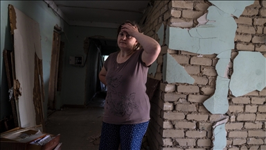 Rusya'nın Svyatogorsk kentine düzenlediği saldırılarda 5 kişi yaralandı