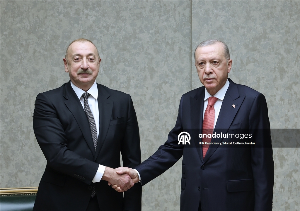 تركيا.. الرئيس أردوغان يلتقي نظيره الأذربيجاني