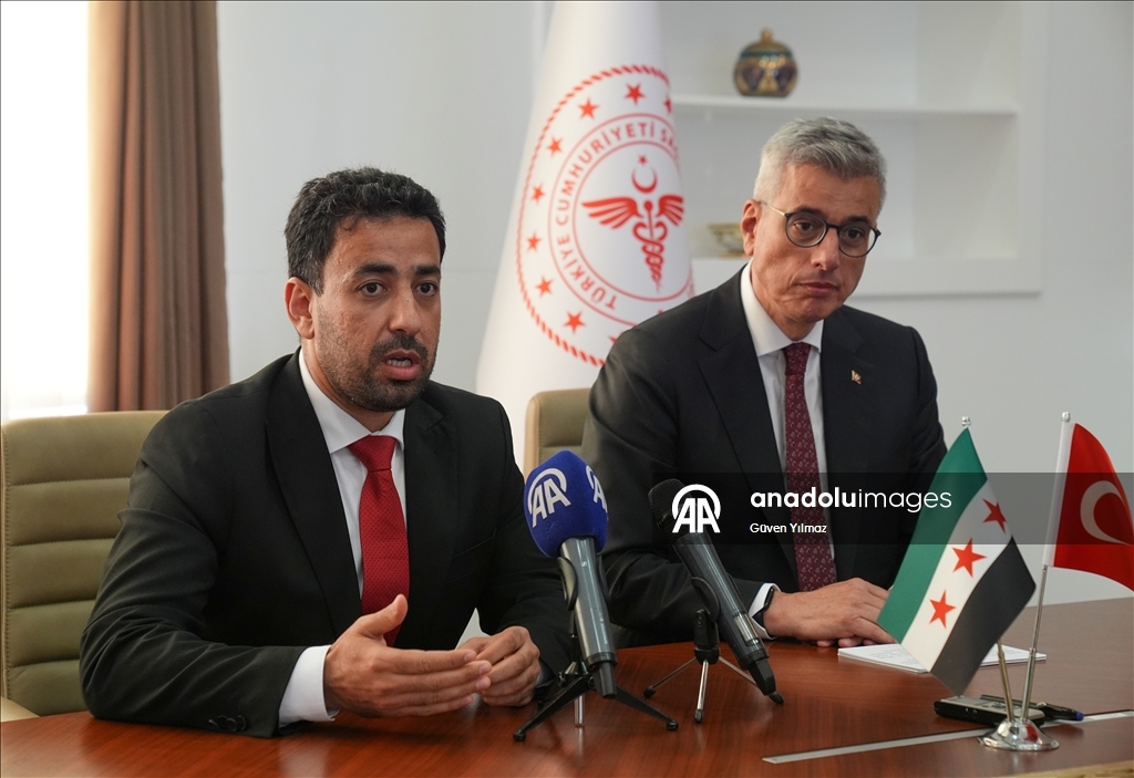 تركيا وسوريا توقعان بروتوكول تعاون في مجال الصحة