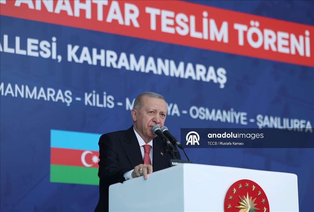 Cumhurbaşkanı Erdoğan, Kahramanmaraş'ta