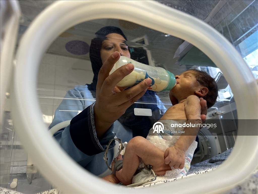 لنفاد الحليب.. مستشفيان بغزة يحذران من كارثة تهدد حياة الرضع