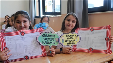 Okullarda karne heyecanı