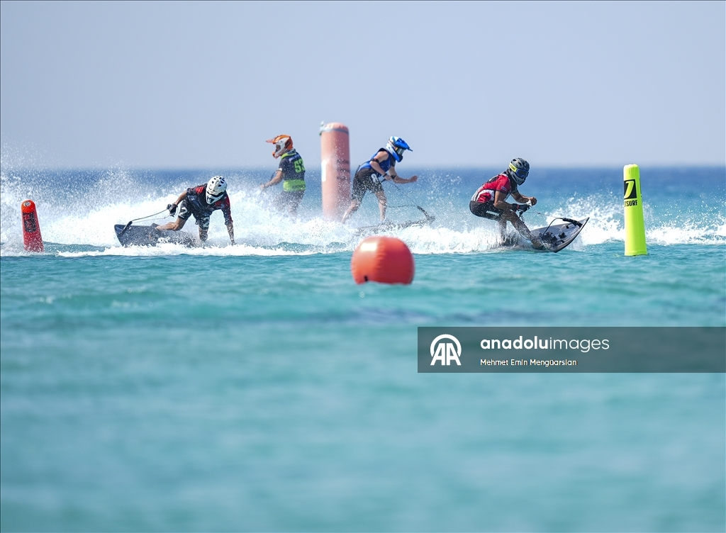 Dünya Motosurf Şampiyonası, Çeşme'de başladı