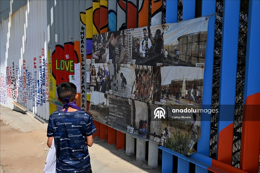 ABD-Meksika sınırında Dünya Mülteciler Günü gösterisi düzenlendi