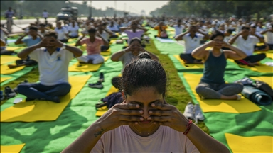 Hindistan'da Dünya Yoga Günü