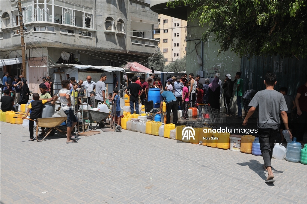 غزة.. آبار مياه معطلة وبنية تحتية مدمرة