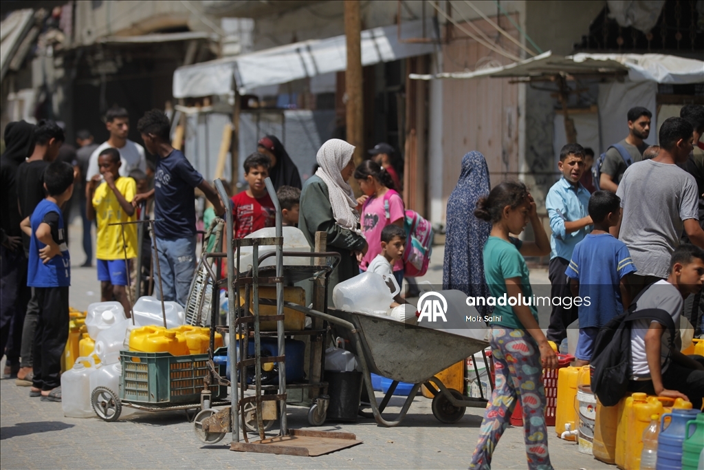 غزة.. آبار مياه معطلة وبنية تحتية مدمرة