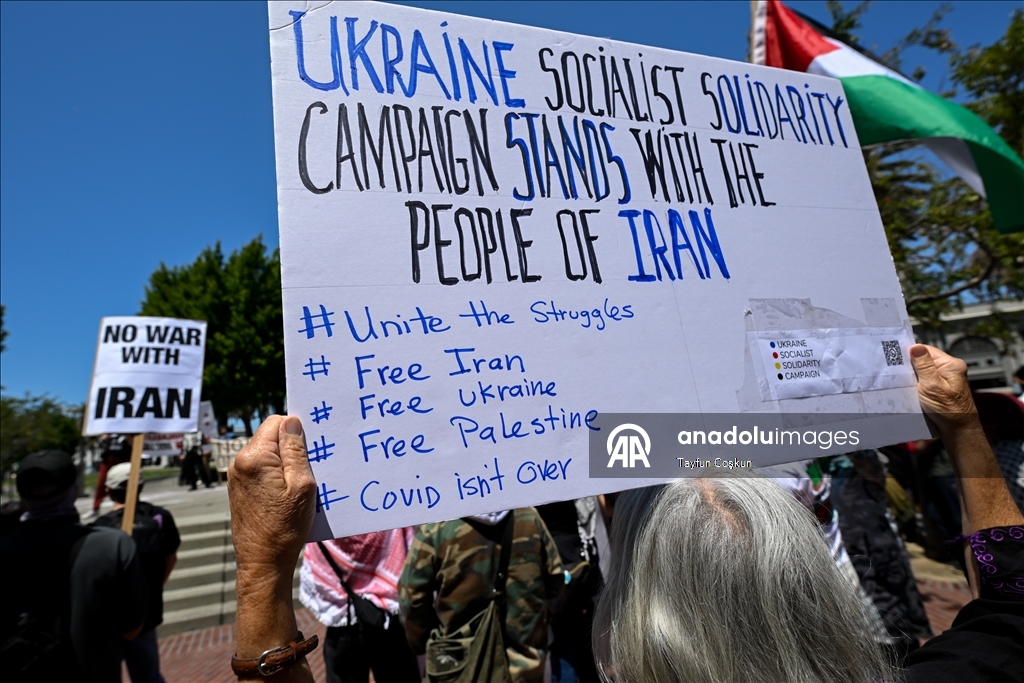 В Сан-Франциско выразили протест против американских ударов по Ирану