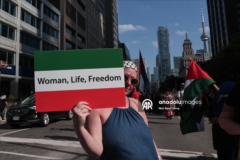 В Торонто протестуют против атаки США на Иран