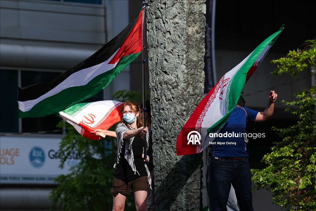 В Торонто протестуют против атаки США на Иран