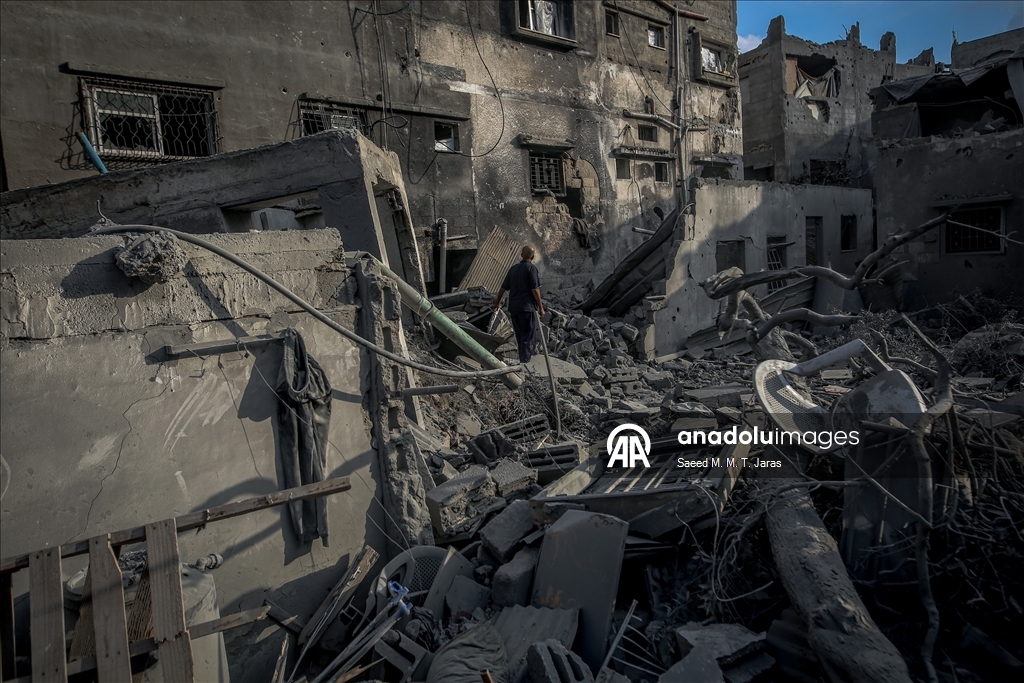 İsrail'in Gazze'ye yönelik saldırıları sürüyor 5
