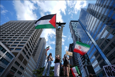В Торонто протестуют против атаки США на Иран