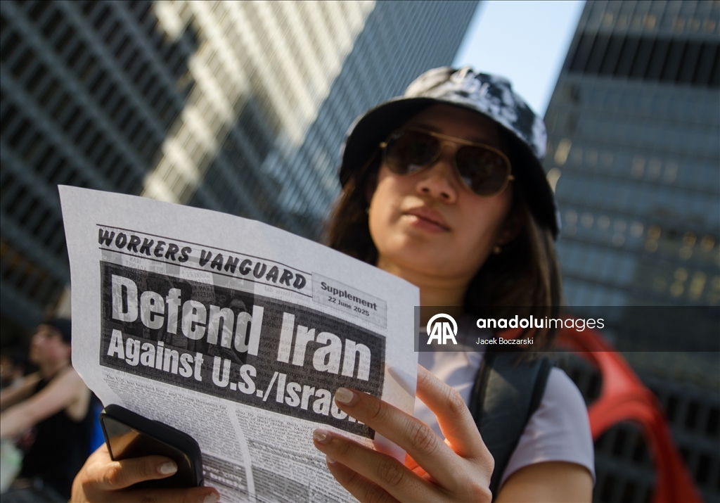 В Чикаго прошла акция в поддержку Палестины и Ирана