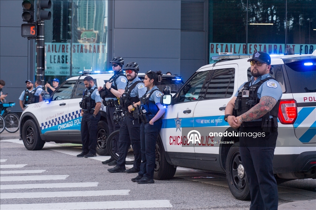 В Чикаго прошла акция в поддержку Палестины и Ирана