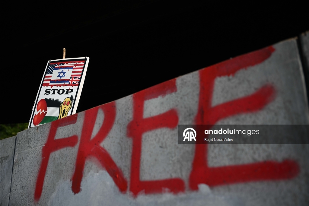 В Лондоне прошла акция против ударов США и Израиля по Ирану