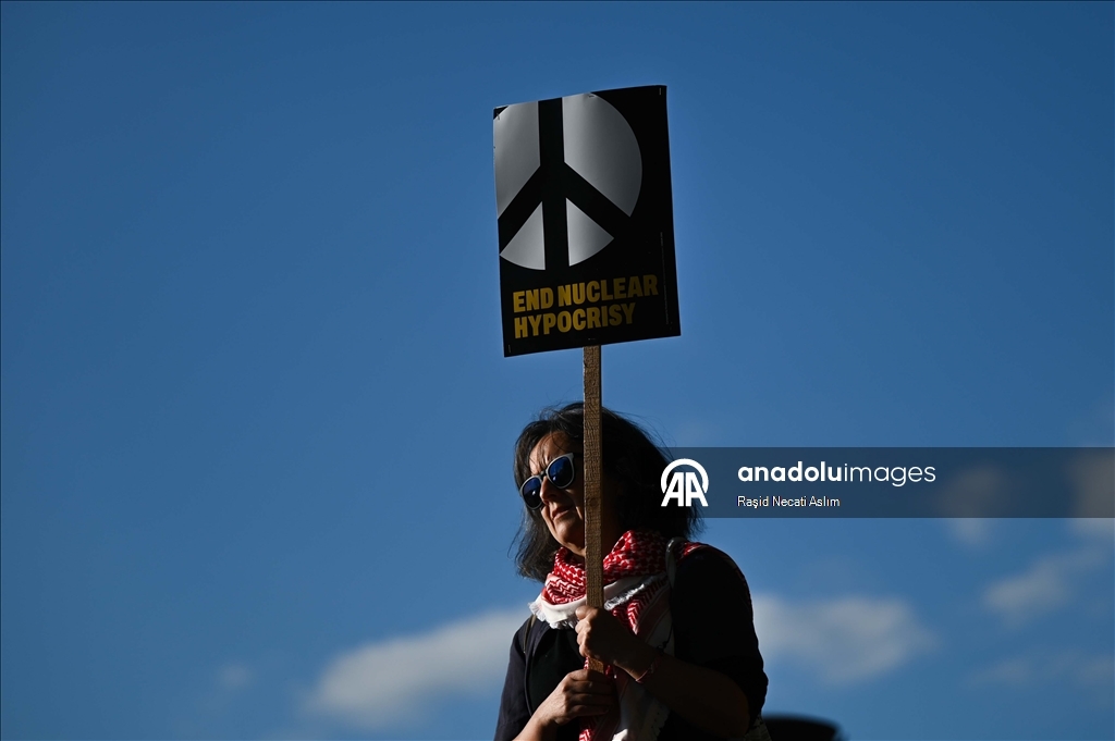 В Лондоне прошла акция против ударов США и Израиля по Ирану