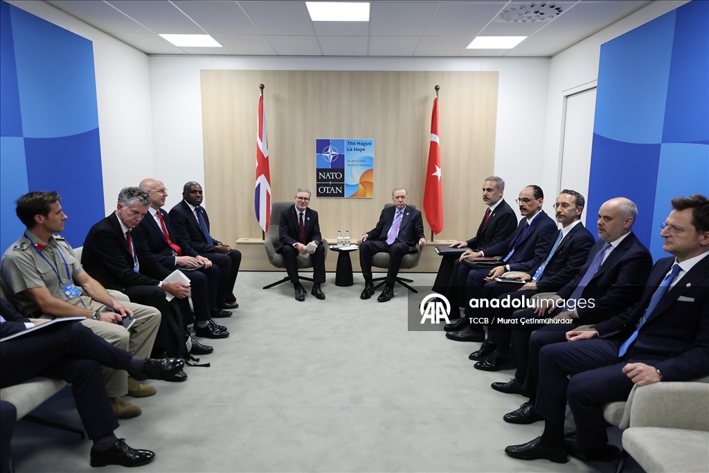 Cumhurbaşkanı Erdoğan, NATO Zirvesi için Hollanda'da