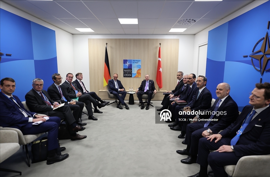 Cumhurbaşkanı Erdoğan, NATO Zirvesi için Hollanda'da