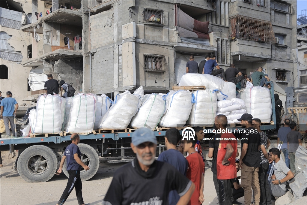 BM insani yardım tırları, Gazze'nin kuzeyine ulaştı