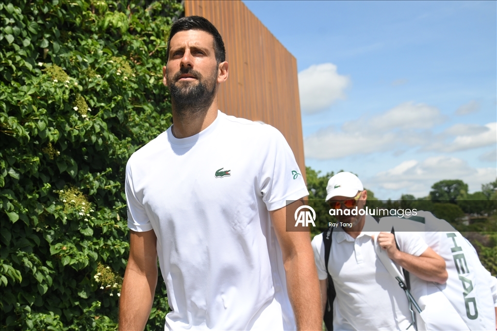 Wimbledon Tennis Championships - Practice Day