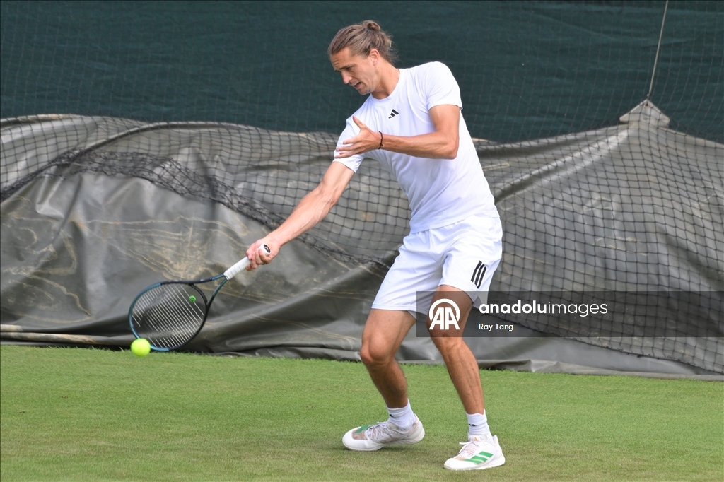 Wimbledon Tennis Championships - Practice Day