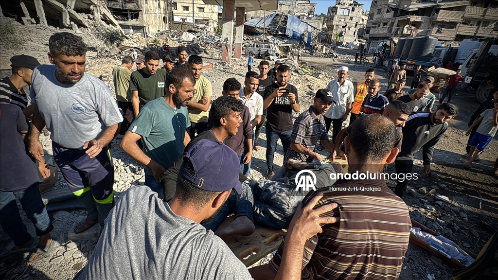 İsrail'in Gazze'ye yönelik saldırıları sürüyor 5
