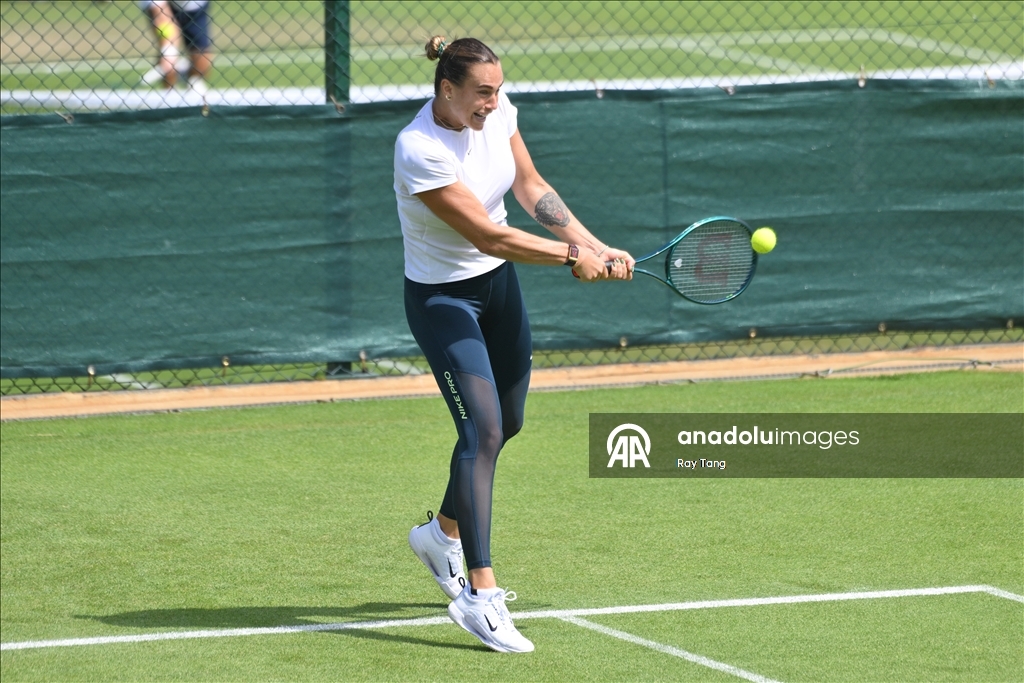 Wimbledon Tennis Championships - Practice Day