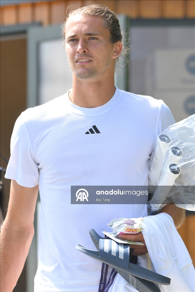 Wimbledon Tennis Championships - Practice Day