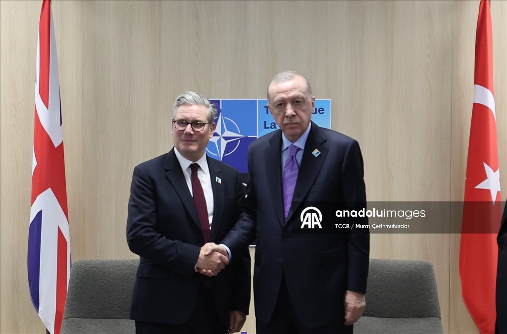 Cumhurbaşkanı Erdoğan, NATO Zirvesi için Hollanda'da
