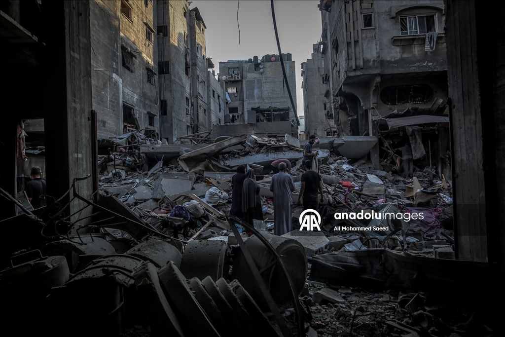 İsrail'in Gazze'ye yönelik saldırıları sürüyor