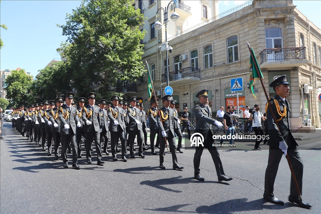В Азербайджане прошел парад в честь Дня ВС