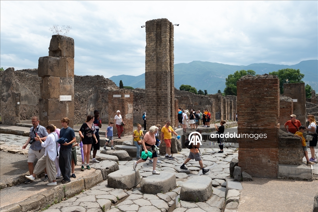 Pompeii Antik Kenti, yılda milyonlarca ziyaretçi ağırlıyor